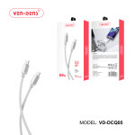 60W სილიკონის კაბელი USB C-დან C ტიპის კაბელში